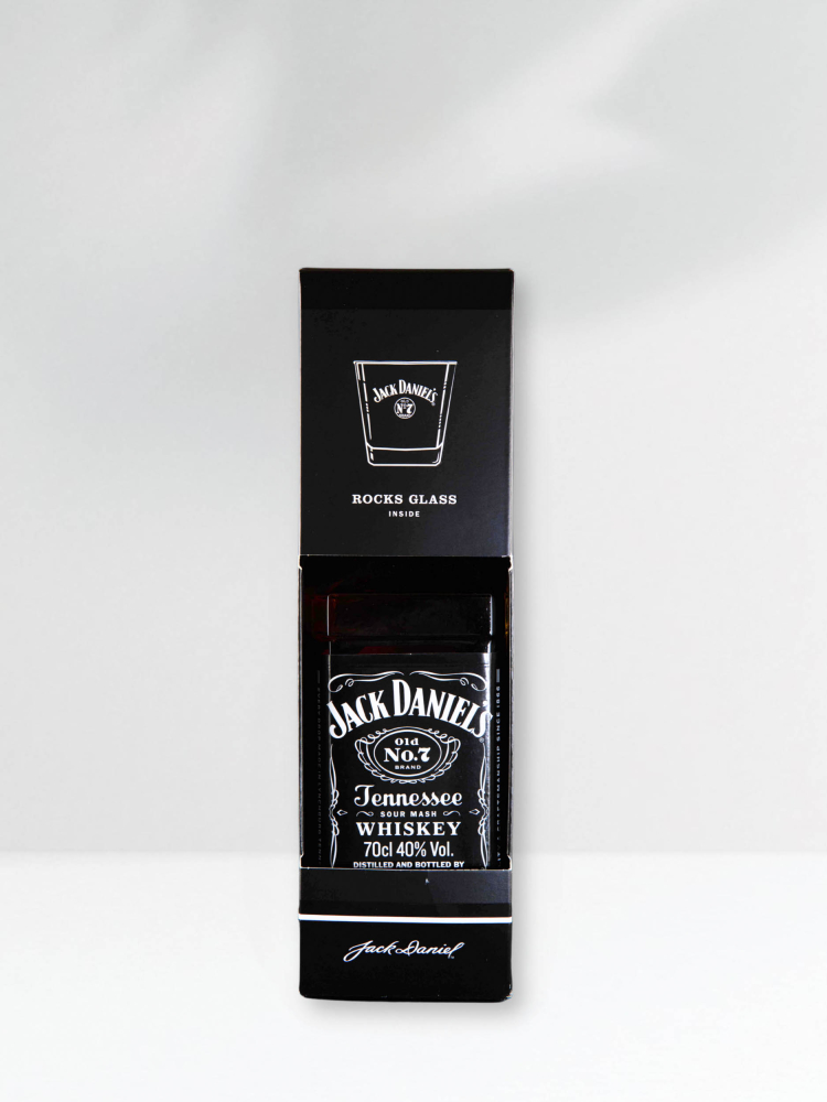 JACK DANIELS OLD NO. 7 WHISKEY 0,7 + ČAŠA